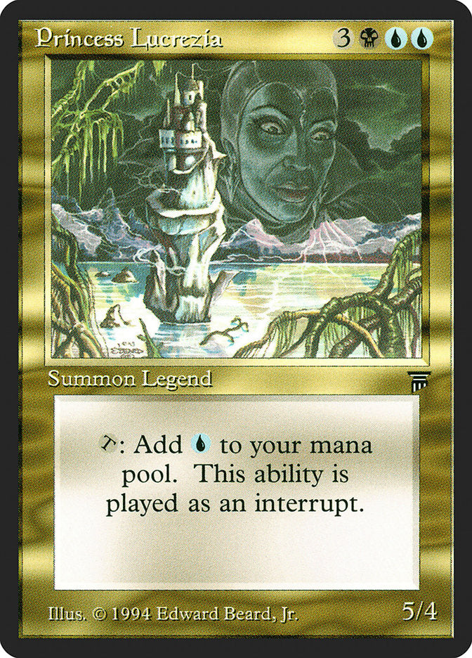 Princess Lucrezia [Legends] MTG Single Magic: The Gathering | Red Claw Gaming