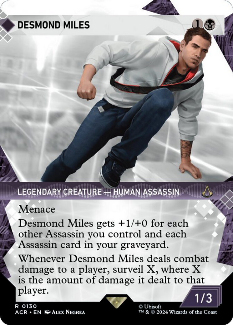 Desmond Miles (Showcase) [Assassin's Creed] MTG Single Magic: The Gathering | Red Claw Gaming