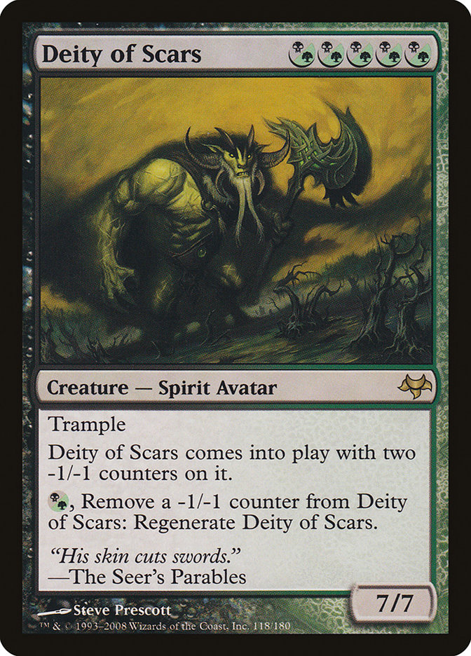 Deity of Scars [Eventide] MTG Single Magic: The Gathering | Red Claw Gaming