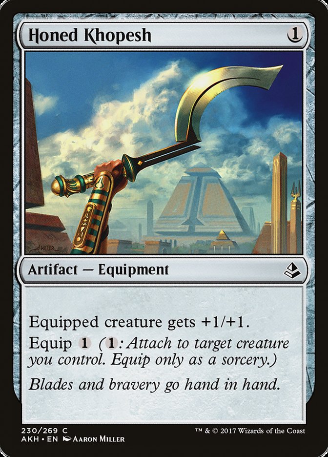 Honed Khopesh [Amonkhet] MTG Single Magic: The Gathering | Red Claw Gaming