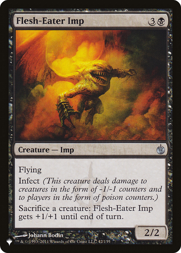 Flesh-Eater Imp [The List] MTG Single Magic: The Gathering | Red Claw Gaming