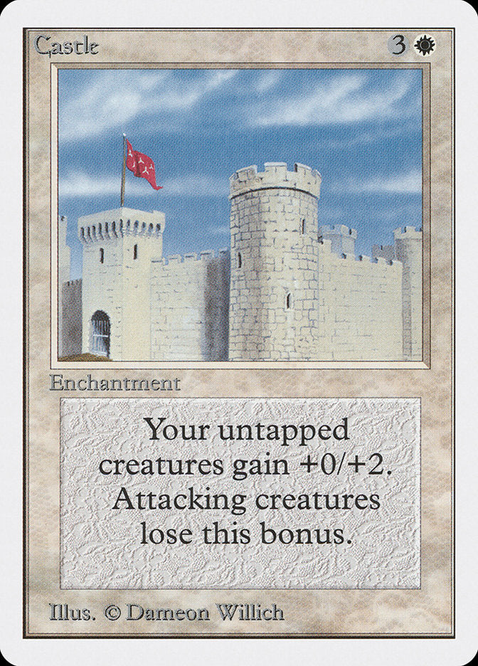 Castle [Unlimited Edition] MTG Single Magic: The Gathering | Red Claw Gaming