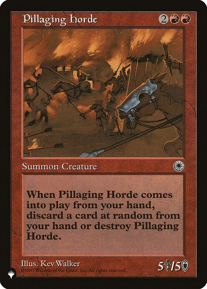 Pillaging Horde [The List] MTG Single Magic: The Gathering | Red Claw Gaming