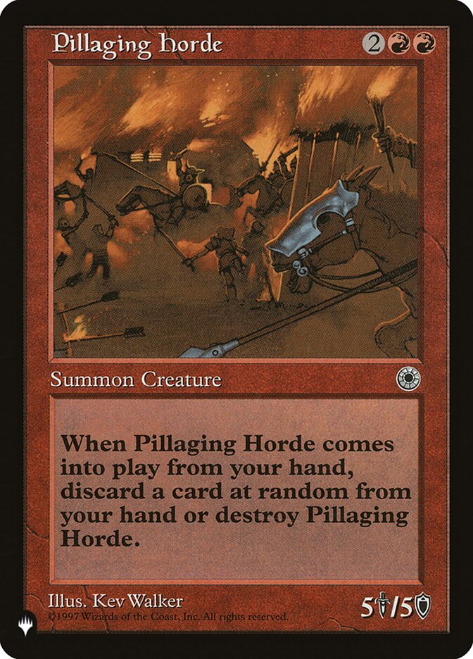 Pillaging Horde [The List] MTG Single Magic: The Gathering    | Red Claw Gaming