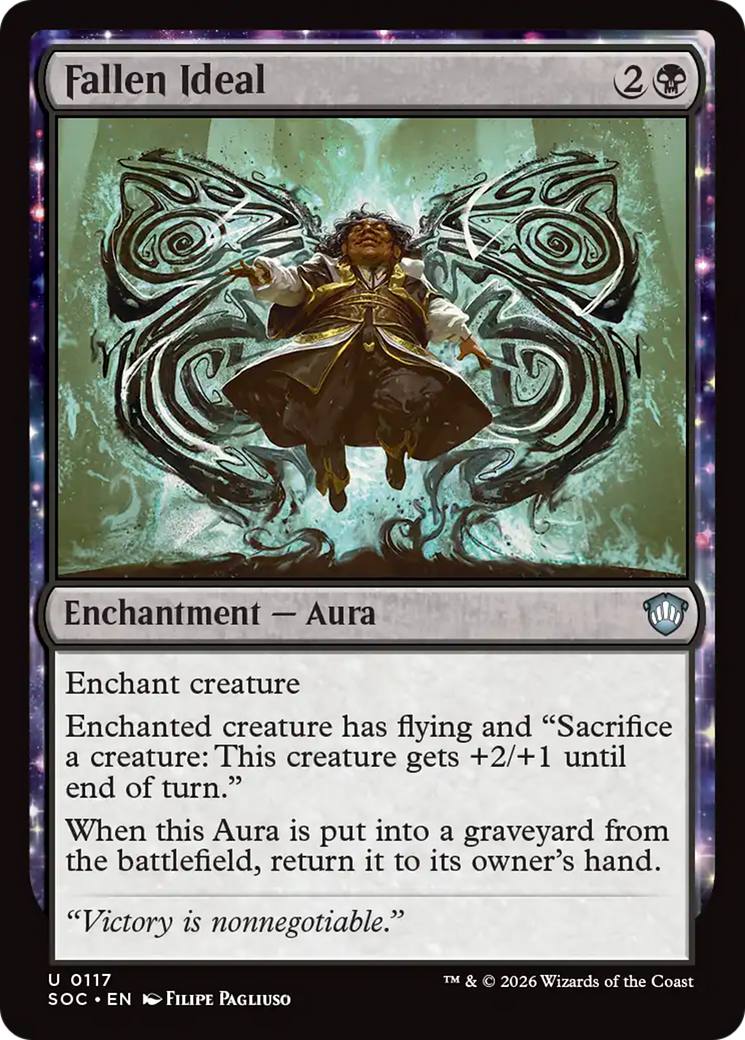 Fallen Ideal [Secrets of Strixhaven Commander] MTG Single Magic: The Gathering | Red Claw Gaming