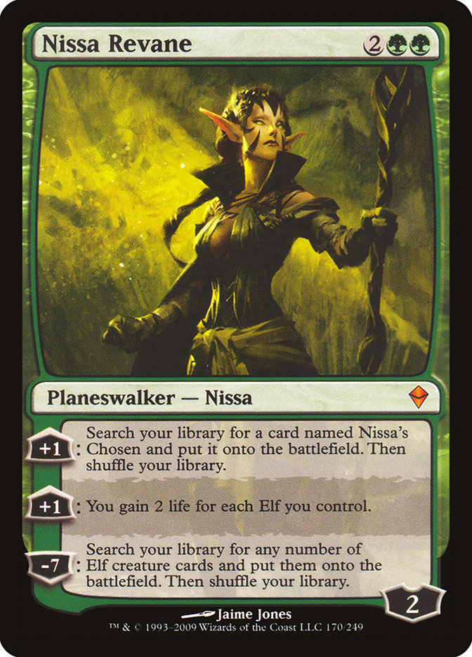 Nissa Revane [Zendikar] MTG Single Magic: The Gathering | Red Claw Gaming
