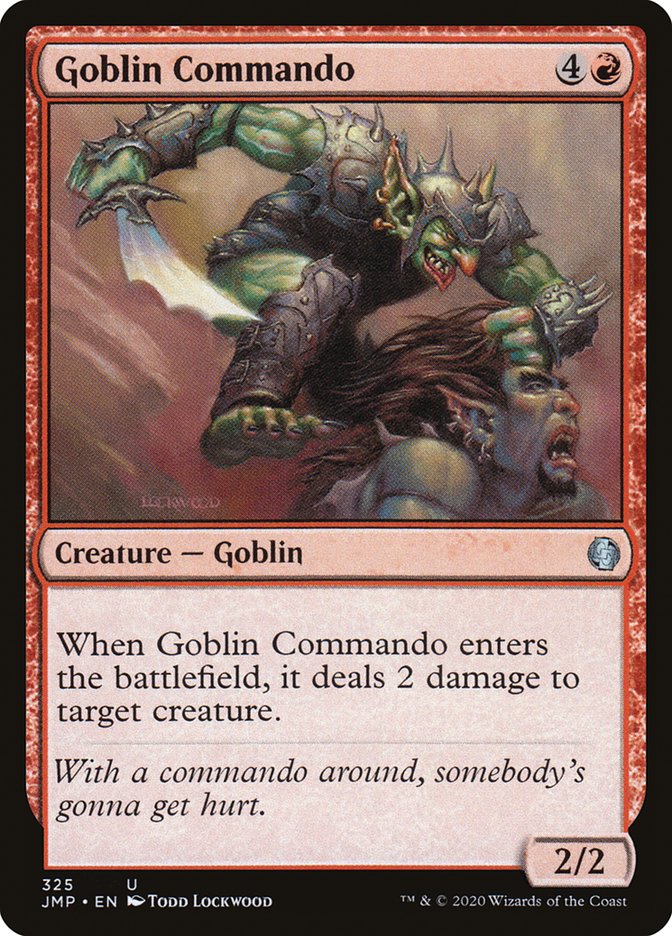 Goblin Commando [Jumpstart] MTG Single Magic: The Gathering | Red Claw Gaming