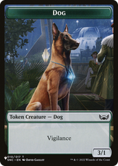 Shapeshifter // Dog Double-Sided Token [The List] MTG Single Magic: The Gathering | Red Claw Gaming