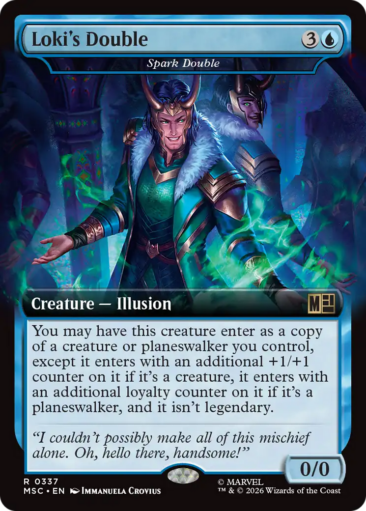 Loki's Double - Spark Double (Extended Art) [Marvel Super Heroes Commander] | Red Claw Gaming