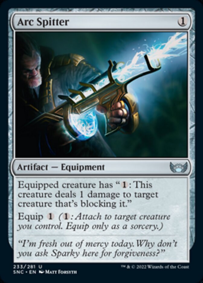 Arc Spitter [Streets of New Capenna] MTG Single Magic: The Gathering | Red Claw Gaming