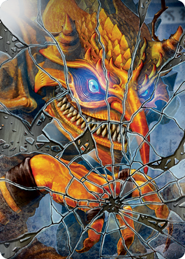 Reflection of Kiki-Jiki Art Card [Kamigawa: Neon Dynasty Art Series] MTG Single Magic: The Gathering | Red Claw Gaming