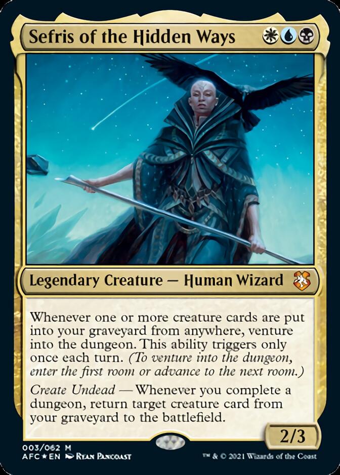 Sefris of the Hidden Ways [Dungeons & Dragons: Adventures in the Forgotten Realms Commander] MTG Single Magic: The Gathering | Red Claw Gaming