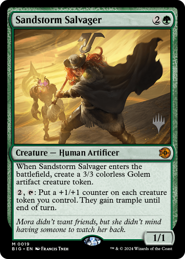 Sandstorm Salvager [Outlaws of Thunder Junction: The Big Score Promos] | Red Claw Gaming