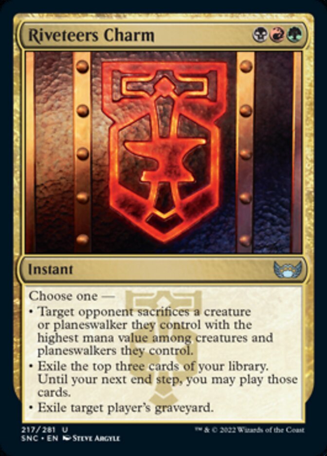 Riveteers Charm [Streets of New Capenna] MTG Single Magic: The Gathering | Red Claw Gaming
