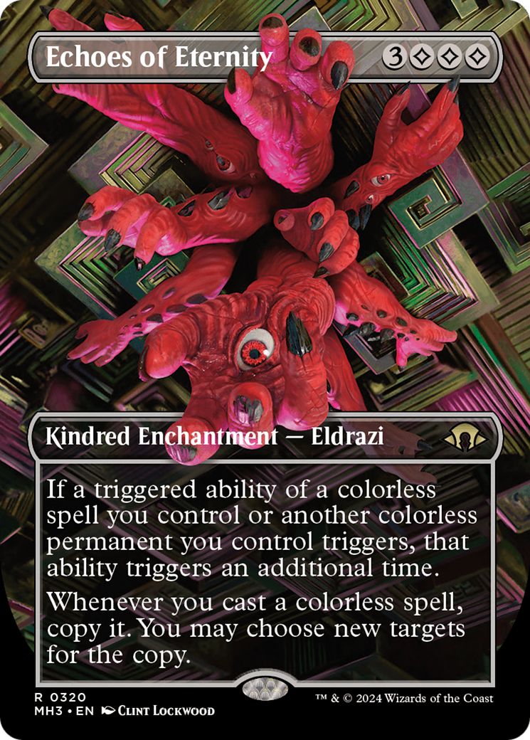 Echoes of Eternity (Borderless) [Modern Horizons 3] MTG Single Magic: The Gathering | Red Claw Gaming