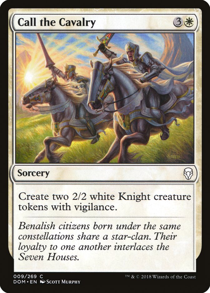 Call the Cavalry [Dominaria] MTG Single Magic: The Gathering | Red Claw Gaming