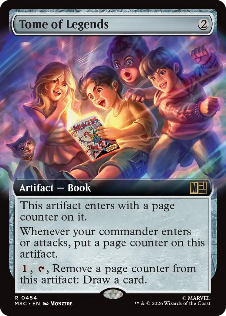 Tome of Legends (Extended Art) [Marvel Super Heroes Commander] | Red Claw Gaming
