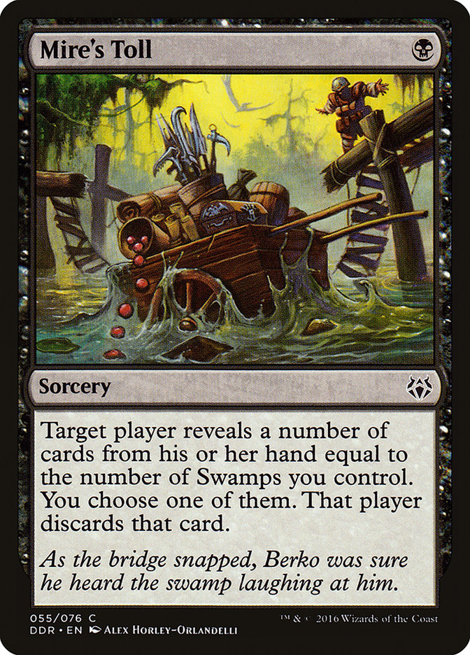 Mire's Toll [Duel Decks: Nissa vs. Ob Nixilis] MTG Single Magic: The Gathering | Red Claw Gaming