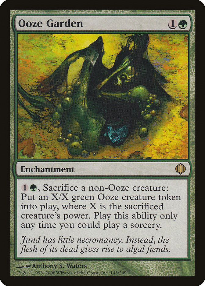 Ooze Garden [Shards of Alara] MTG Single Magic: The Gathering | Red Claw Gaming