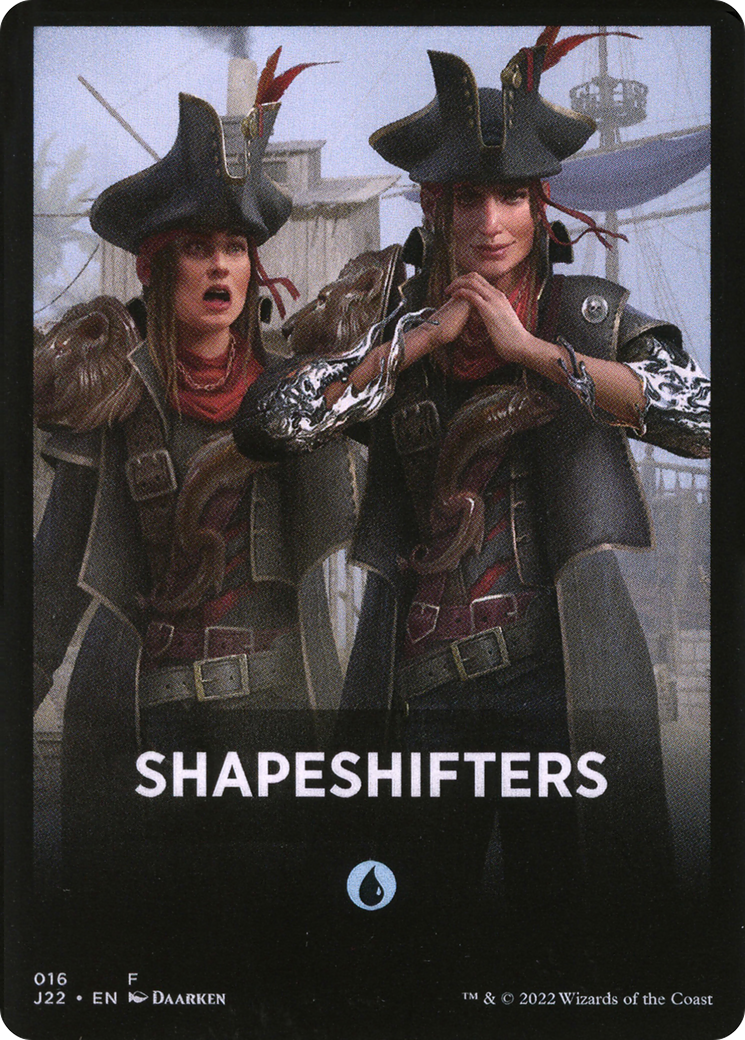 Shapeshifters Theme Card [Jumpstart 2022 Front Cards] MTG Single Magic: The Gathering | Red Claw Gaming