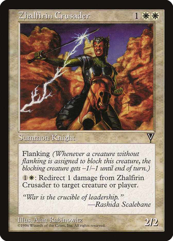 Zhalfirin Crusader [Visions] MTG Single Magic: The Gathering | Red Claw Gaming