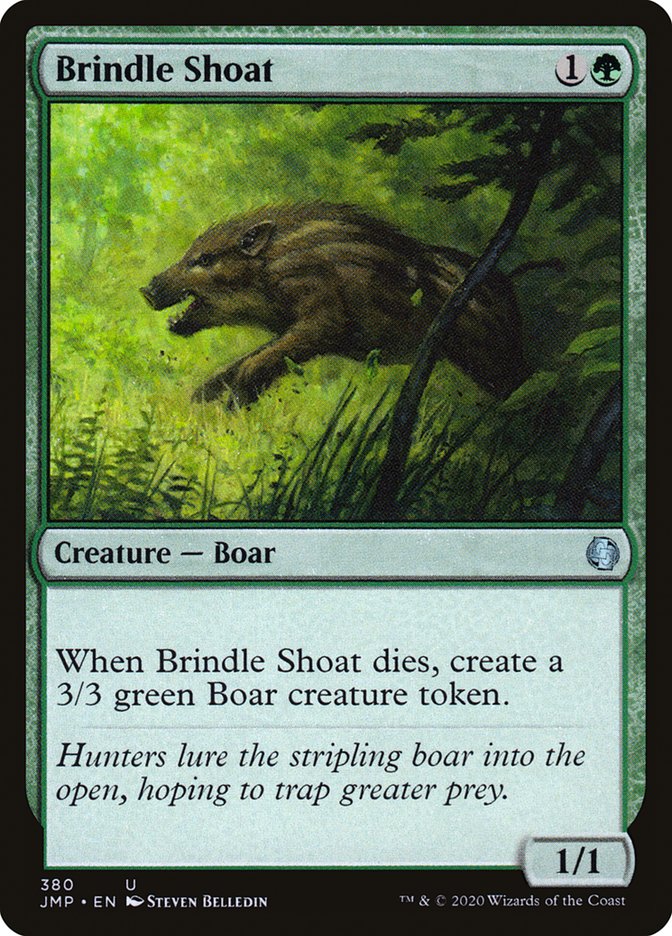 Brindle Shoat [Jumpstart] MTG Single Magic: The Gathering | Red Claw Gaming