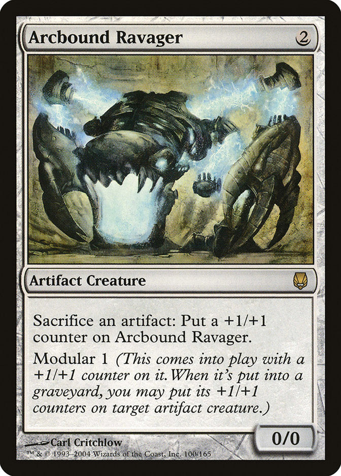 Arcbound Ravager [Darksteel] MTG Single Magic: The Gathering | Red Claw Gaming