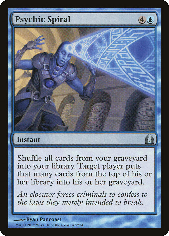 Psychic Spiral [Return to Ravnica] MTG Single Magic: The Gathering | Red Claw Gaming
