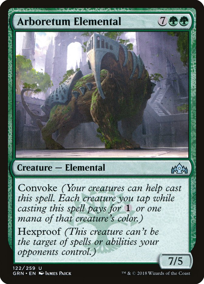 Arboretum Elemental [Guilds of Ravnica] MTG Single Magic: The Gathering | Red Claw Gaming