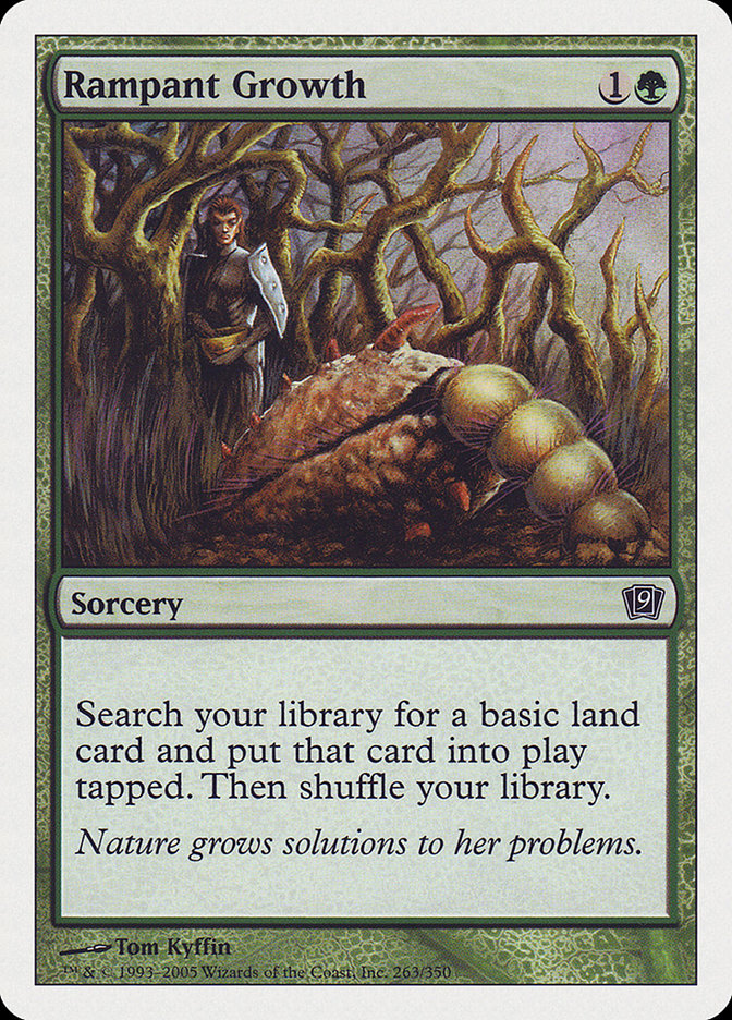 Rampant Growth [Ninth Edition] MTG Single Magic: The Gathering | Red Claw Gaming