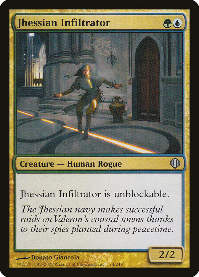 Jhessian Infiltrator [Shards of Alara] MTG Single Magic: The Gathering | Red Claw Gaming