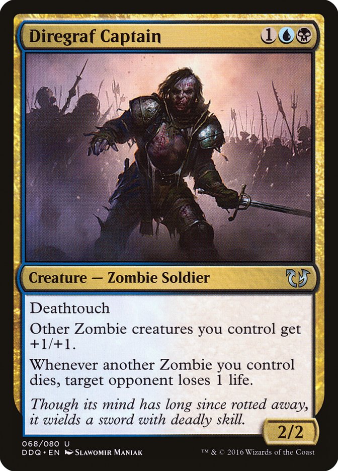 Diregraf Captain [Duel Decks: Blessed vs. Cursed] MTG Single Magic: The Gathering | Red Claw Gaming