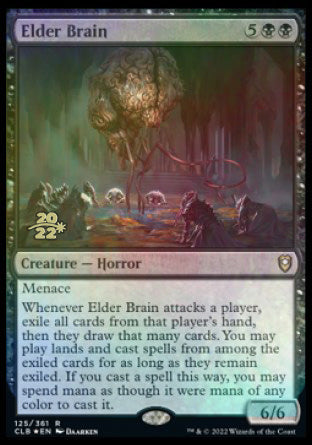 Elder Brain [Commander Legends: Battle for Baldur's Gate Prerelease Promos] MTG Single Magic: The Gathering | Red Claw Gaming