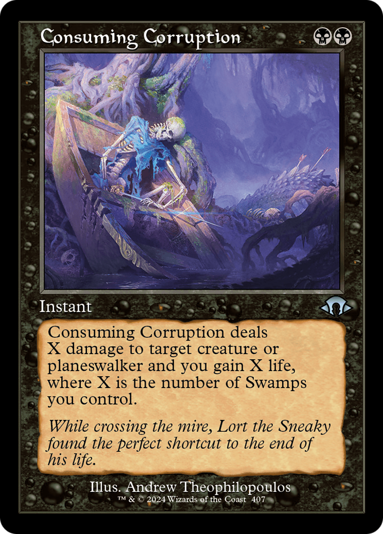 Consuming Corruption (Retro) [Modern Horizons 3] MTG Single Magic: The Gathering | Red Claw Gaming
