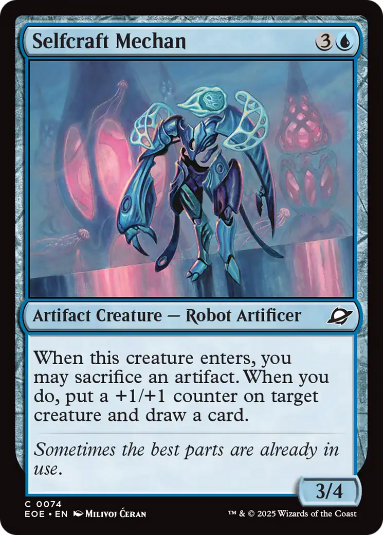 Selfcraft Mechan [Edge of Eternities] MTG Single Magic: The Gathering | Red Claw Gaming