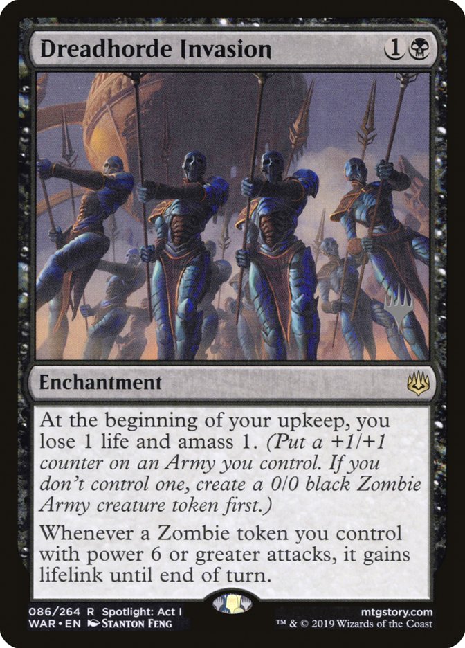 Dreadhorde Invasion (Promo Pack) [War of the Spark Promos] MTG Single Magic: The Gathering | Red Claw Gaming