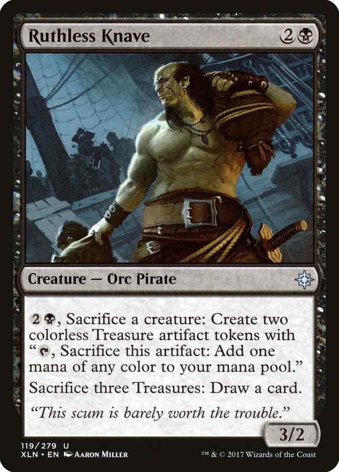 Ruthless Knave [Ixalan] MTG Single Magic: The Gathering | Red Claw Gaming
