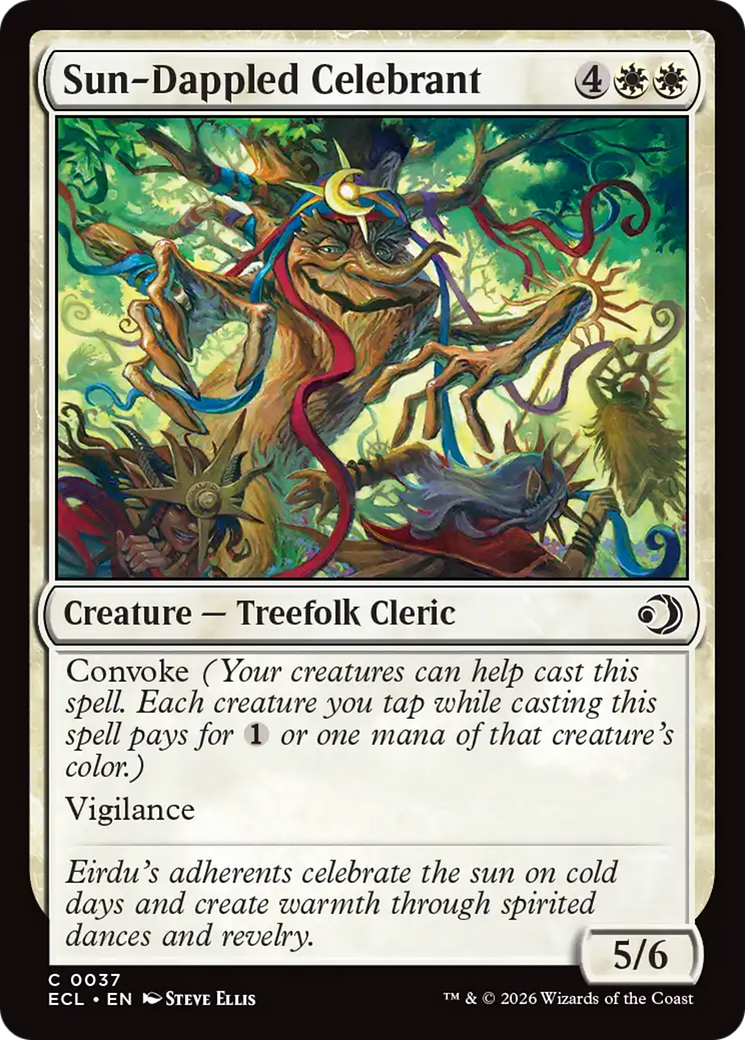 Sun-Dappled Celebrant [Lorwyn Eclipsed] MTG Single Magic: The Gathering | Red Claw Gaming