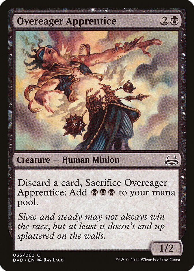 Overeager Apprentice (Divine vs. Demonic) [Duel Decks Anthology] MTG Single Magic: The Gathering | Red Claw Gaming