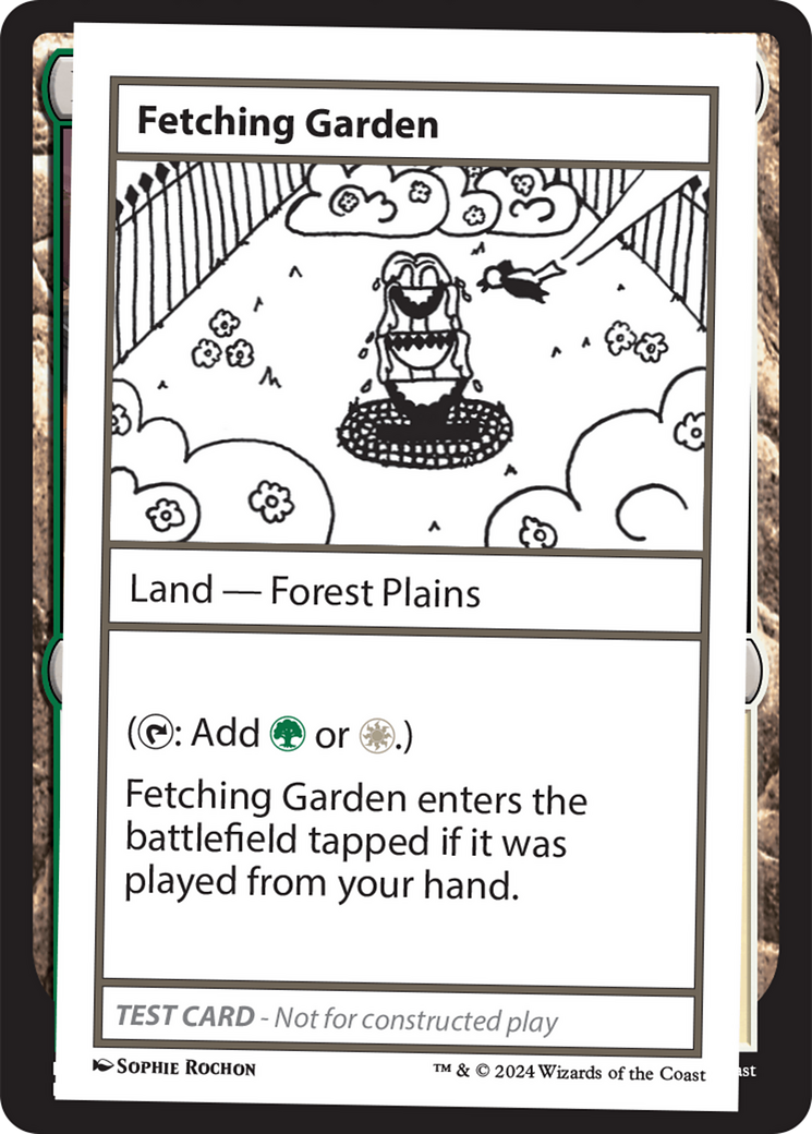 Fetching Garden [Mystery Booster 2 Playtest Cards] MTG Single Magic: The Gathering | Red Claw Gaming