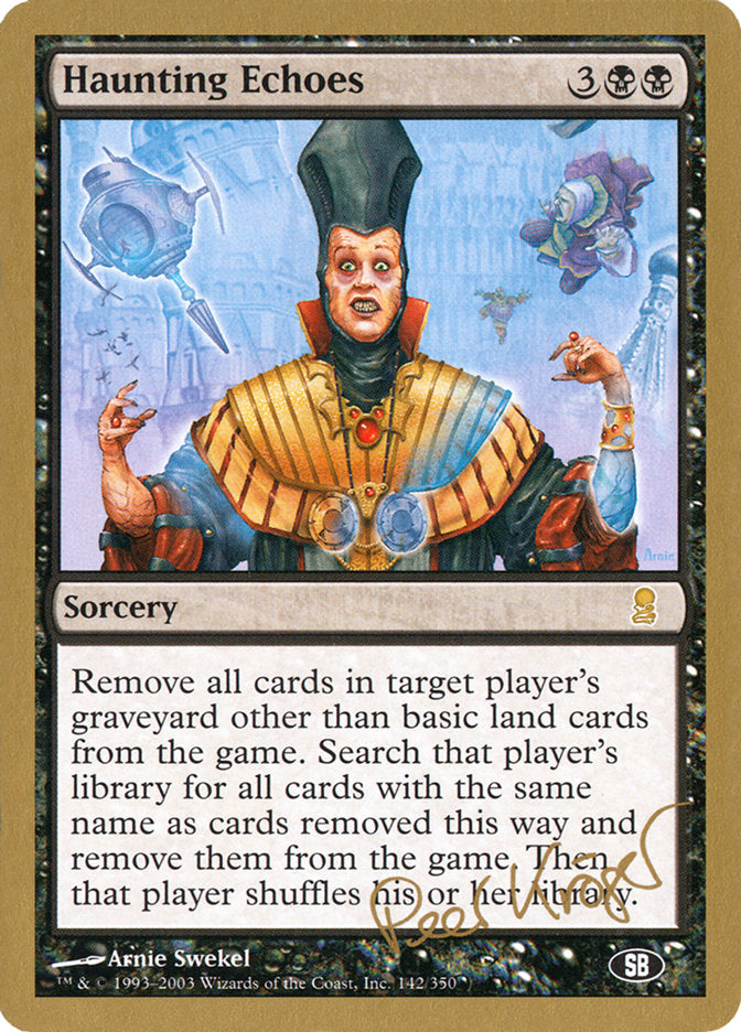 Haunting Echoes (Peer Kroger) (SB) [World Championship Decks 2003] MTG Single Magic: The Gathering    | Red Claw Gaming