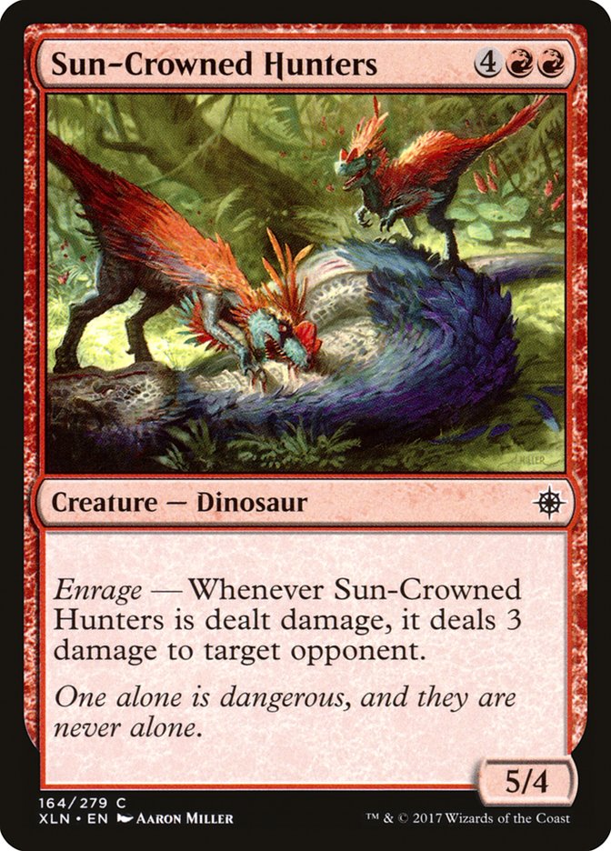 Sun-Crowned Hunters [Ixalan] MTG Single Magic: The Gathering | Red Claw Gaming