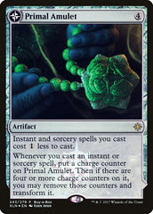 Primal Amulet // Primal Wellspring (Buy-A-Box) [Ixalan Treasure Chest] MTG Single Magic: The Gathering | Red Claw Gaming