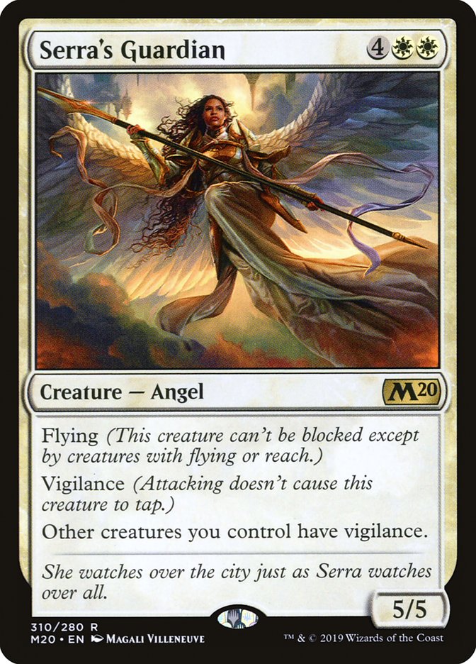Serra's Guardian [Core Set 2020] MTG Single Magic: The Gathering | Red Claw Gaming