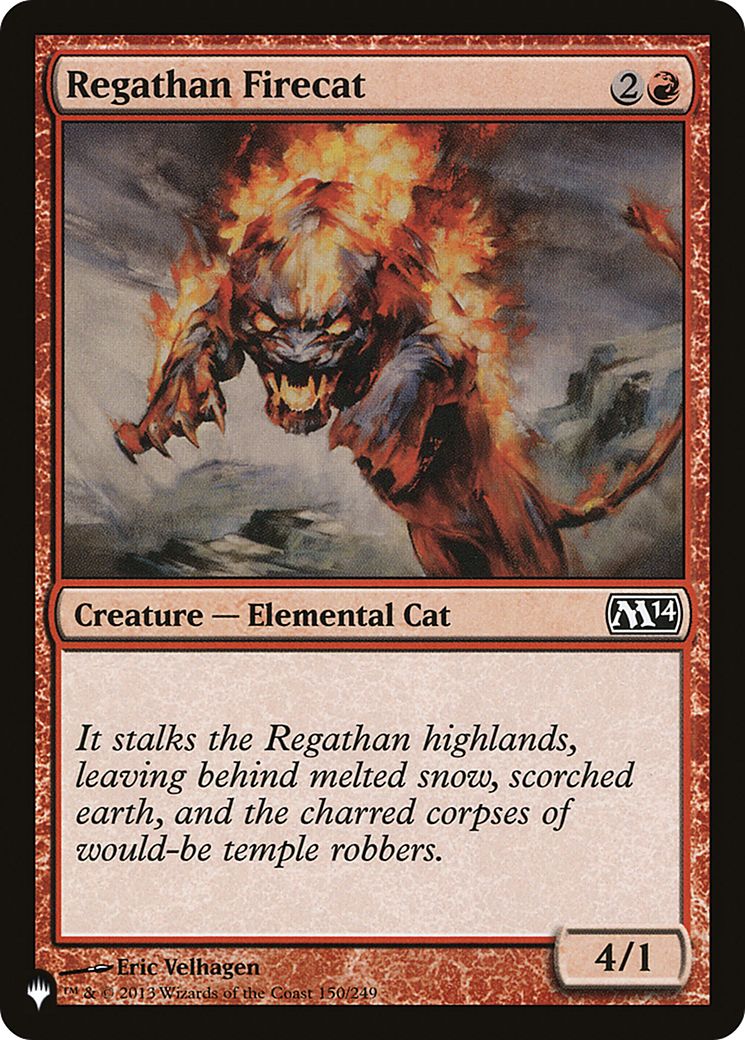 Regathan Firecat [The List] MTG Single Magic: The Gathering | Red Claw Gaming