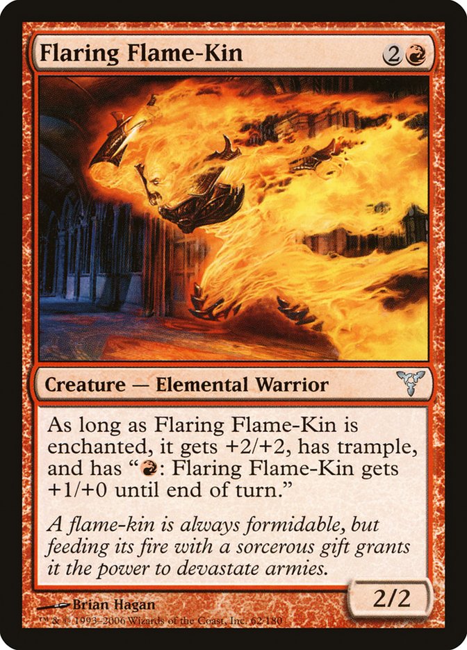 Flaring Flame-Kin [Dissension] MTG Single Magic: The Gathering | Red Claw Gaming