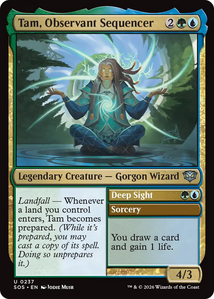 Tam, Observant Sequencer [Secrets of Strixhaven] MTG Single Magic: The Gathering | Red Claw Gaming