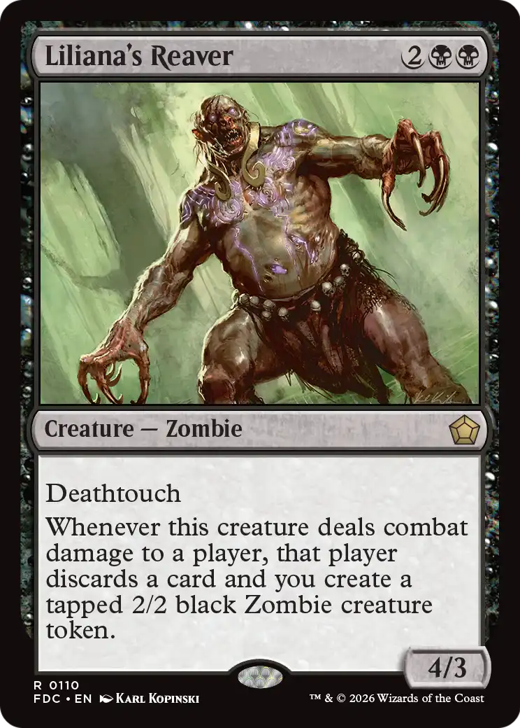 Liliana's Reaver [Foundations Commander] | Red Claw Gaming