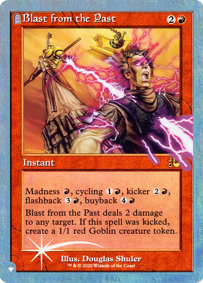 Blast from the Past (Unfinity Foil Edition) [The List] MTG Single Magic: The Gathering | Red Claw Gaming