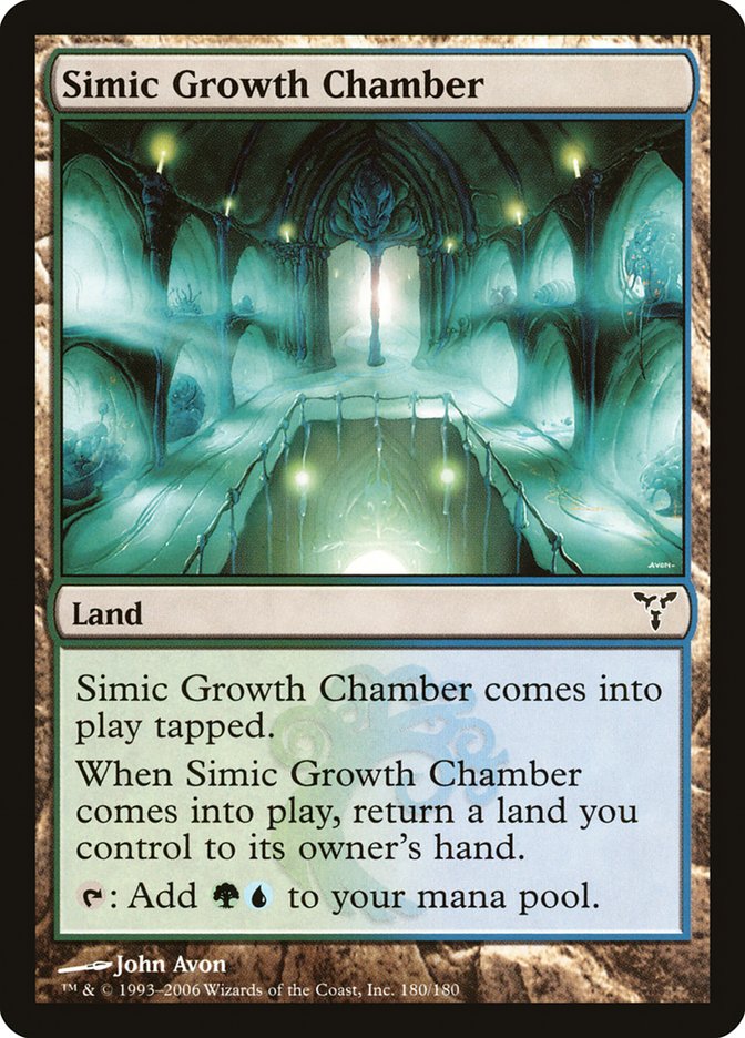Simic Growth Chamber [Dissension] MTG Single Magic: The Gathering | Red Claw Gaming